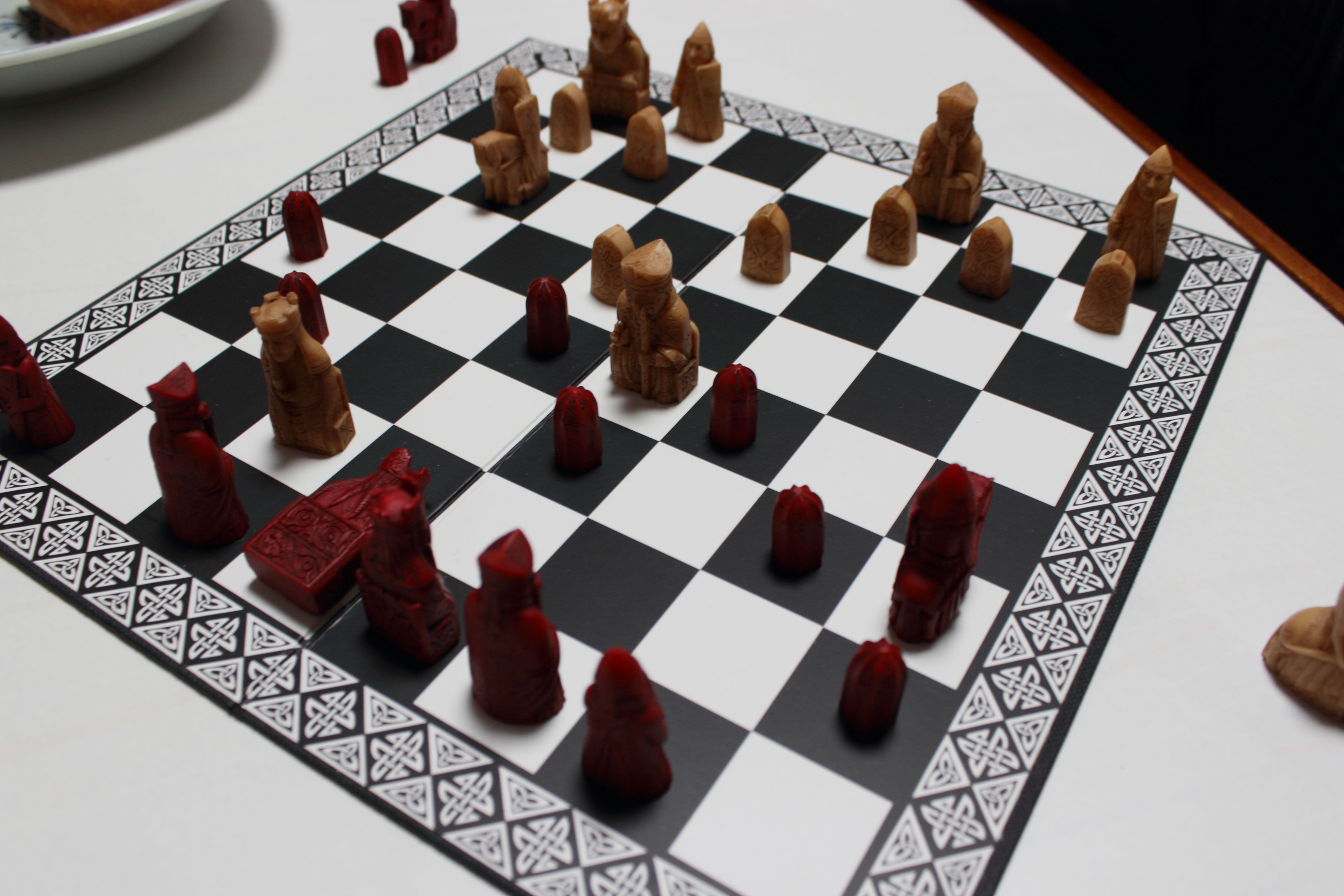 大英博物館 ルイス島のチェス駒 チェス盤付き ミュージアムショップ 